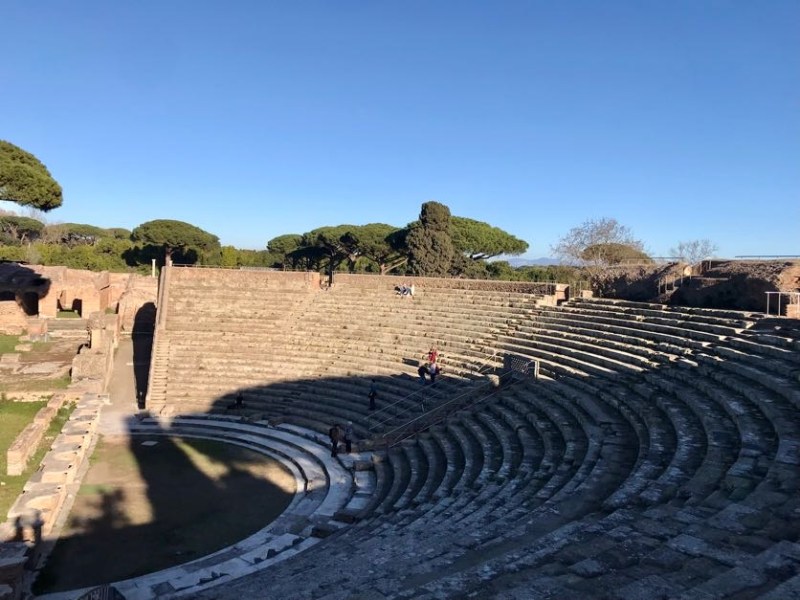 Exploring the Ruins of Ostia Antica